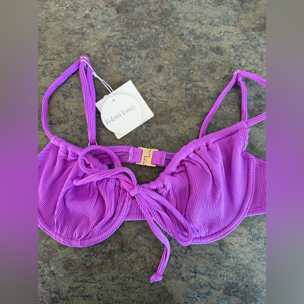 Kulani Kinis Lavender Bikini Top